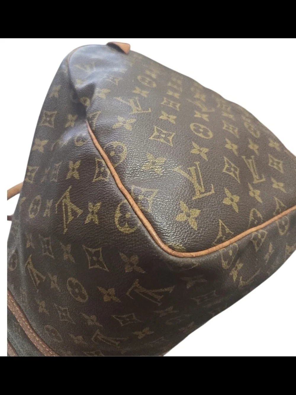 Louis Vuitton Brown Monogram Keepall 50 Travel Bag